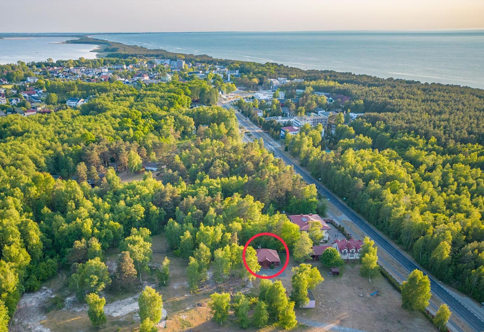 Hotel Gosciniec Jedrus Dąbki Exteriér fotografie
