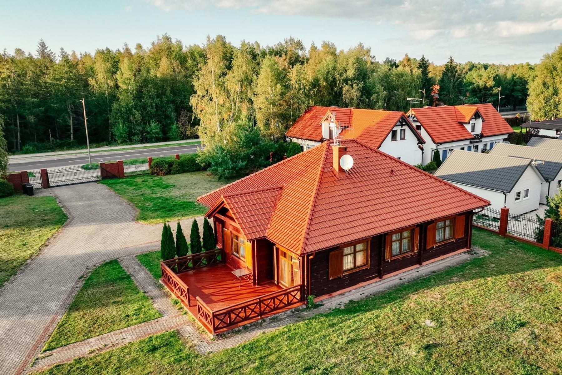 Hotel Gosciniec Jedrus Dąbki Exteriér fotografie